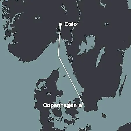 Go Nordic Cruiseline - Minicruise - Oslo -  Kodaň